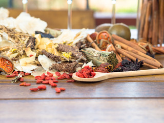 mix herbs for good healthy and more benefit