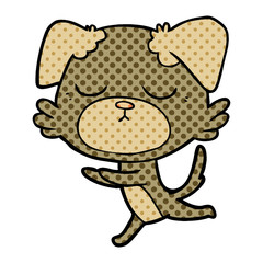 cute cartoon dog