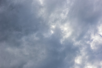 Blue sky cloudy background