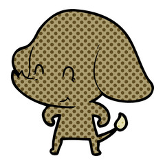cute cartoon elephant