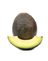 Avocado with slice