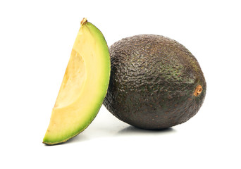 Avocado with slice