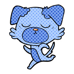 cute cartoon dog