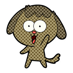 cute cartoon dog