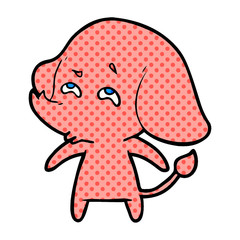 cartoon elephant remembering