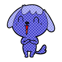 cute cartoon dog