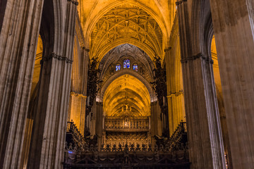 Naklejka premium Seville Cathedral