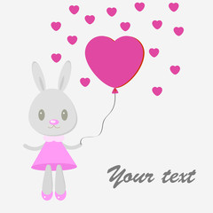 Bunny with heart1