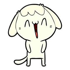 cute cartoon dog