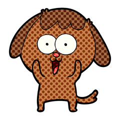 cute cartoon dog