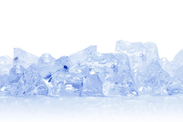 Ice cubes, isolated