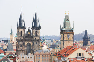 Obraz premium Center of Prague, Czech Republic