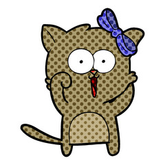 cartoon cat