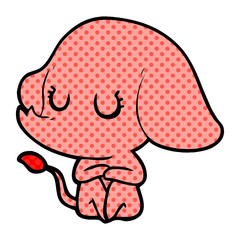 cute cartoon elephant