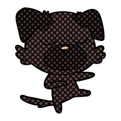 cute cartoon dog