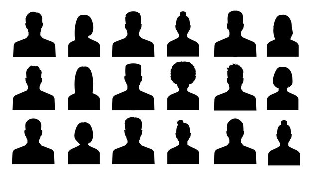 Business avatars , profile icons set