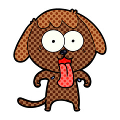cute cartoon dog