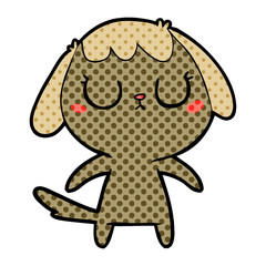cute cartoon dog
