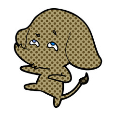 cartoon elephant remembering