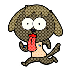 cute cartoon dog