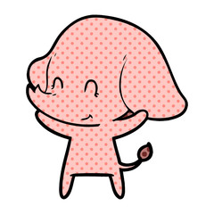 cute cartoon elephant