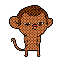 cartoon monkey