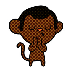 cartoon monkey