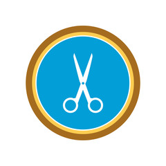 Scissors icon. Vector Illustration