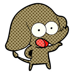 cute cartoon elephant