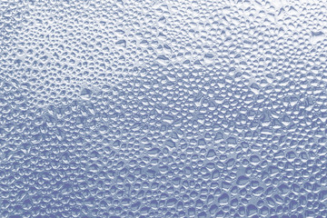 wet misted glass with water droplets close-up like texture or background