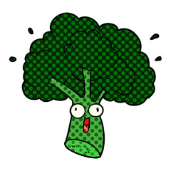 cartoon broccoli