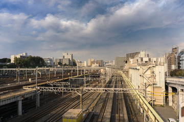 Fototapeta na wymiar 鉄道