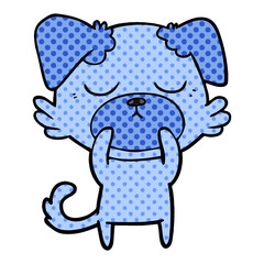 cute cartoon dog