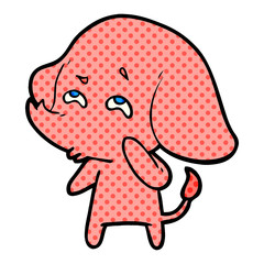 cartoon elephant remembering