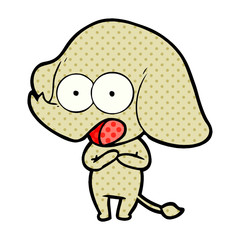 cute cartoon elephant