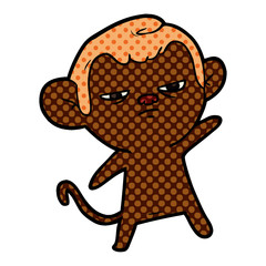 cartoon monkey