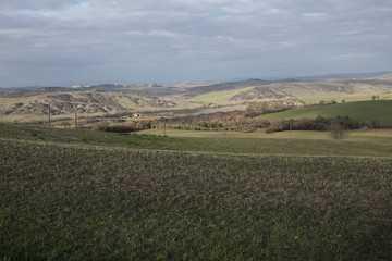 Obraz premium strada di campgna