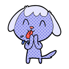 cute cartoon dog