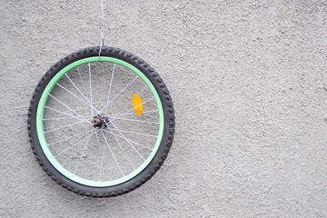 Wheel from the bicycle