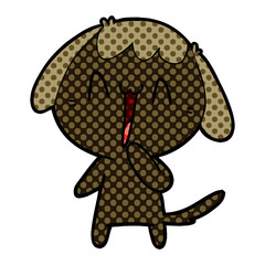 cute cartoon dog