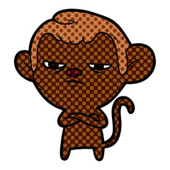 cartoon monkey