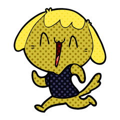 cute cartoon dog
