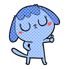 cute cartoon dog