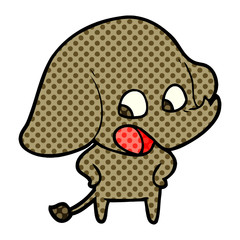 cute cartoon elephant