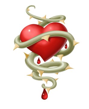 cuore nei rovi