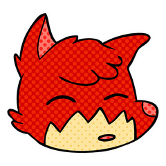 cartoon fox face