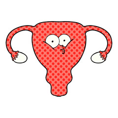 cartoon uterus
