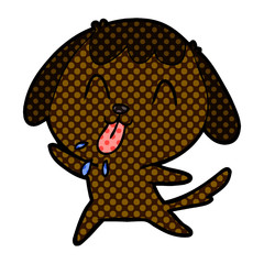 cute cartoon dog