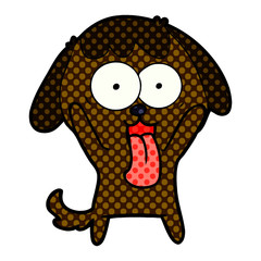 cute cartoon dog