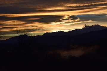AMANECER DE INVIERNO ASTURIAS